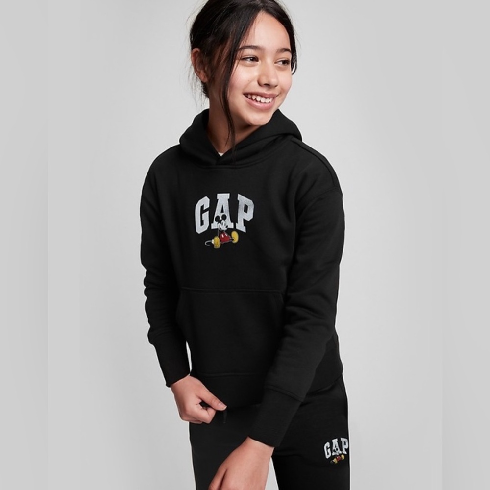 Gap x Disney Kids Graphic Hoodie W/ Mickey Mouse Size Medium (8-9)